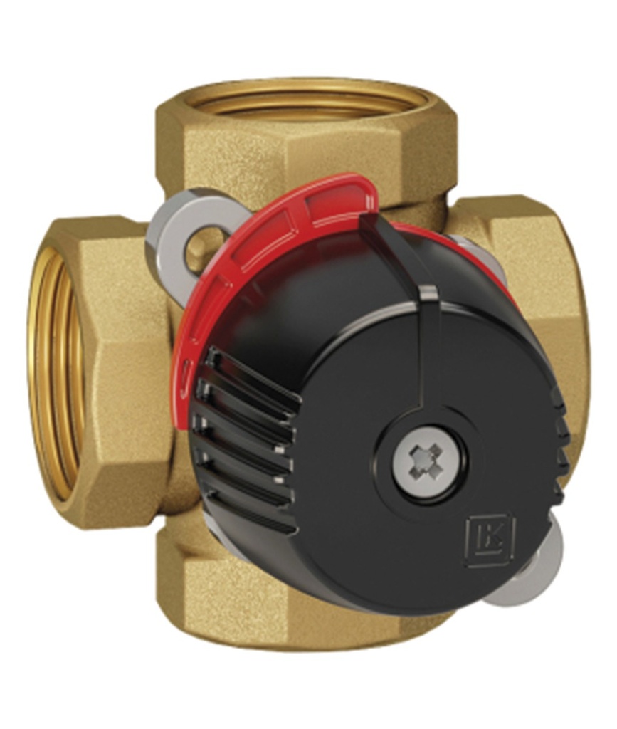 Vanne 4 voies + raccords 3/4" pourVirafal