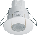 Détecteur de présence plafond encastré DALI-DSI 360° blanc monobloc