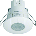 [HAGEE815] Détecteur de présence plafond encastré 1 voie 360° blanc monobloc