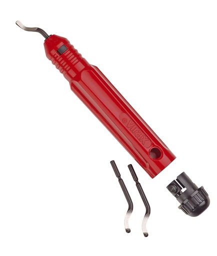 [VIRno_sign221261] Ebavureur crayon 3 lames interch. cu/PVC
